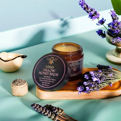 Organic Tallow Honey Balm - Moisturize & Soothe Your Skin The Natural Way